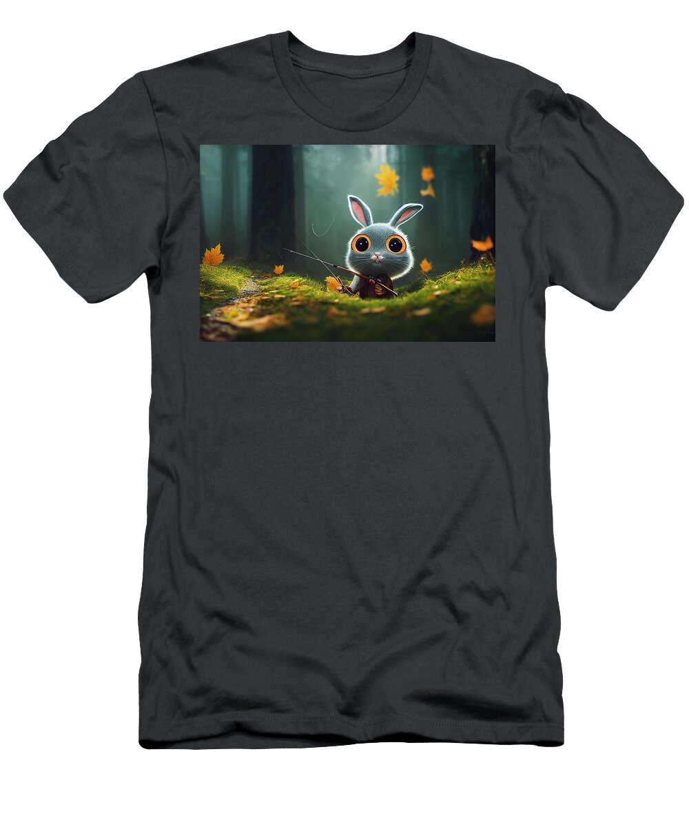 Robert the Rabbit Smart Aviation T-Shirt
