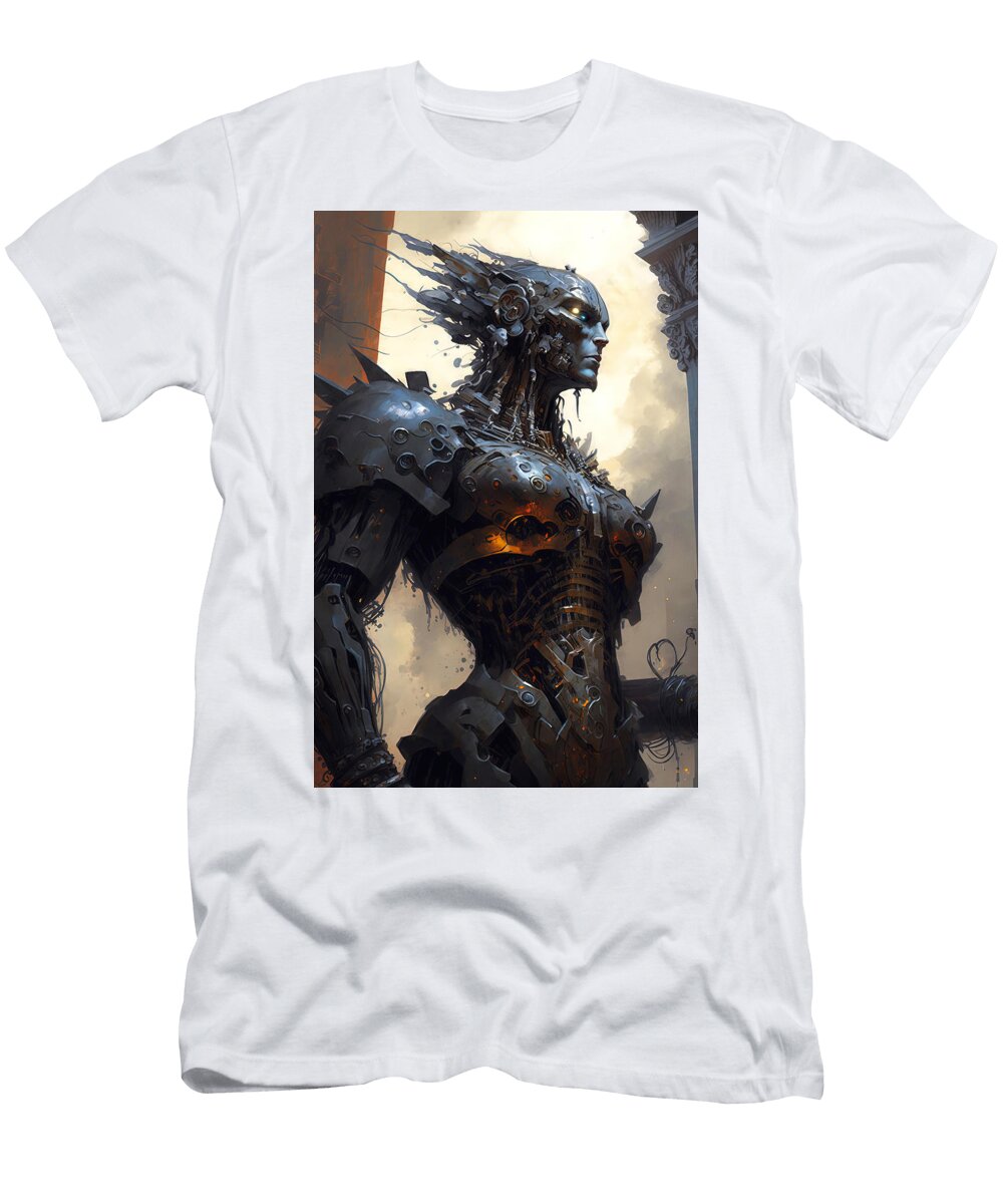 Robotic Deity 02 Am Fineartprints T-Shirt