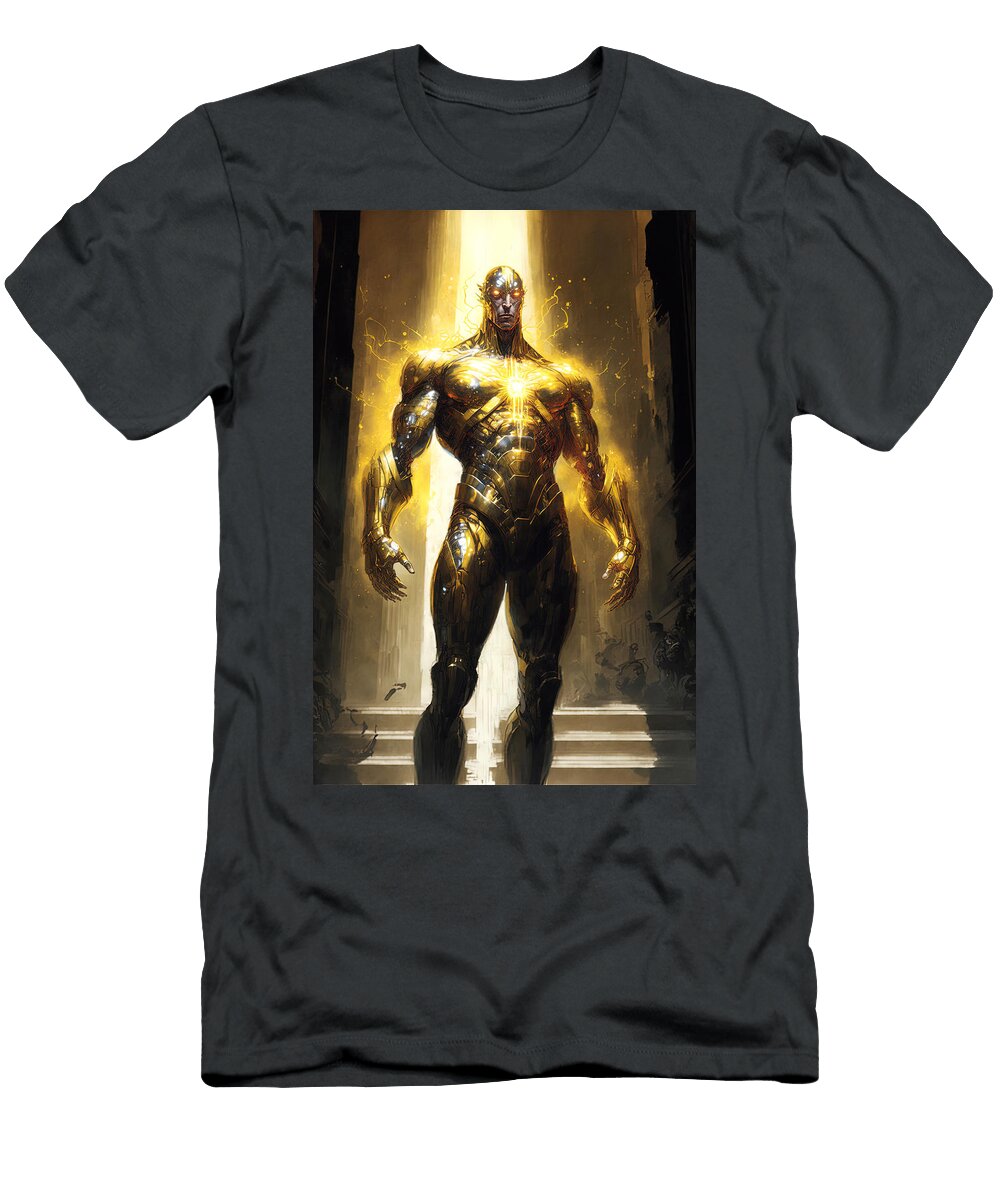 Robotic Deity 03 Am Fineartprints T-Shirt