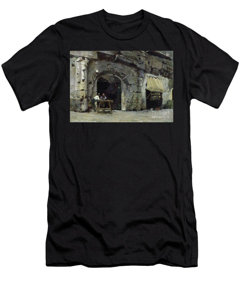 Rome Dark Shops Antoine Auguste Ernest Herbert or Hebert T-Shirt