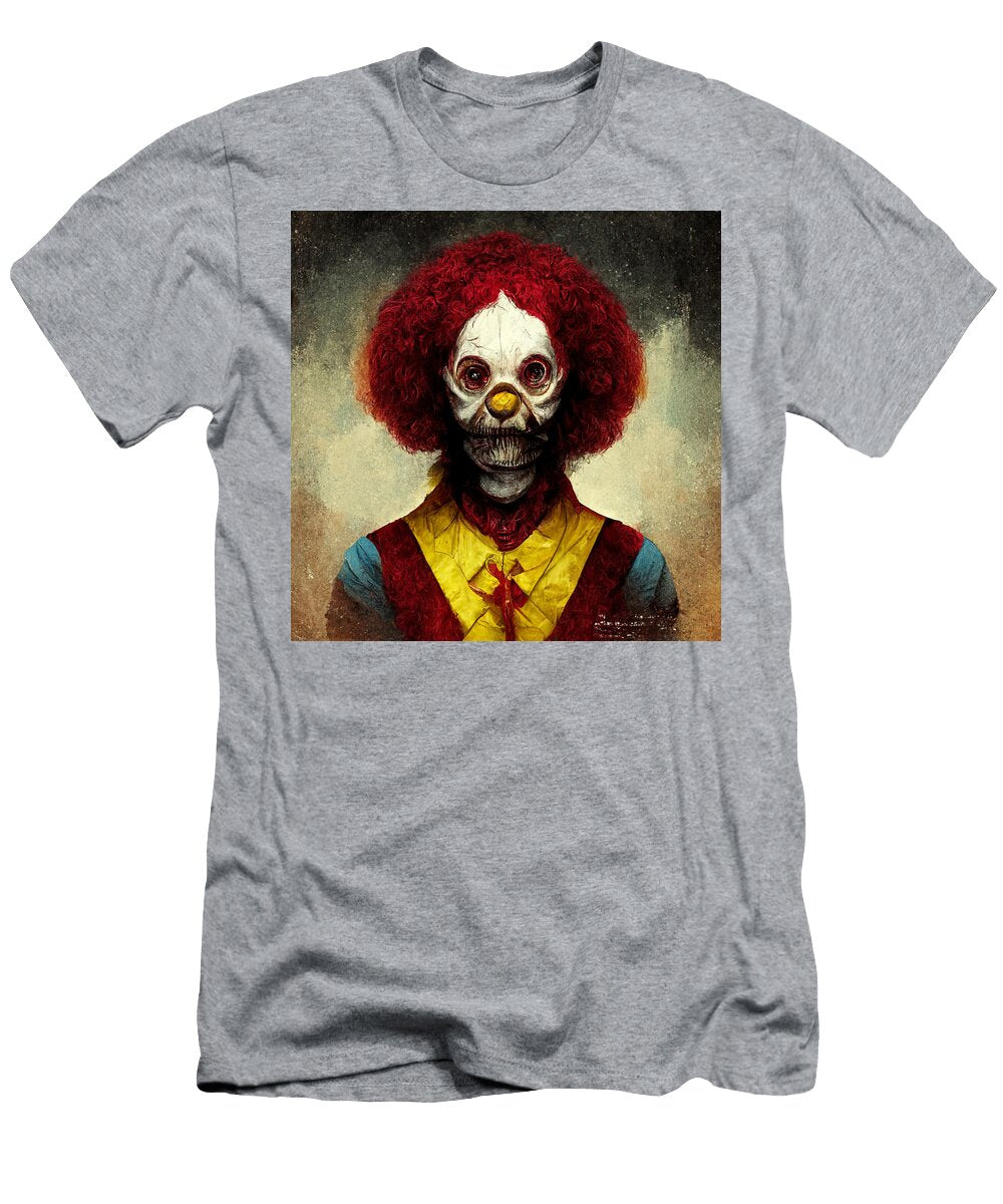 Ronald Mcdonald As Horror Clown 84e520eb 73dc 41e5 9ba4 A616b649dd1e By Asar Studios Celestial Images T-Shirt