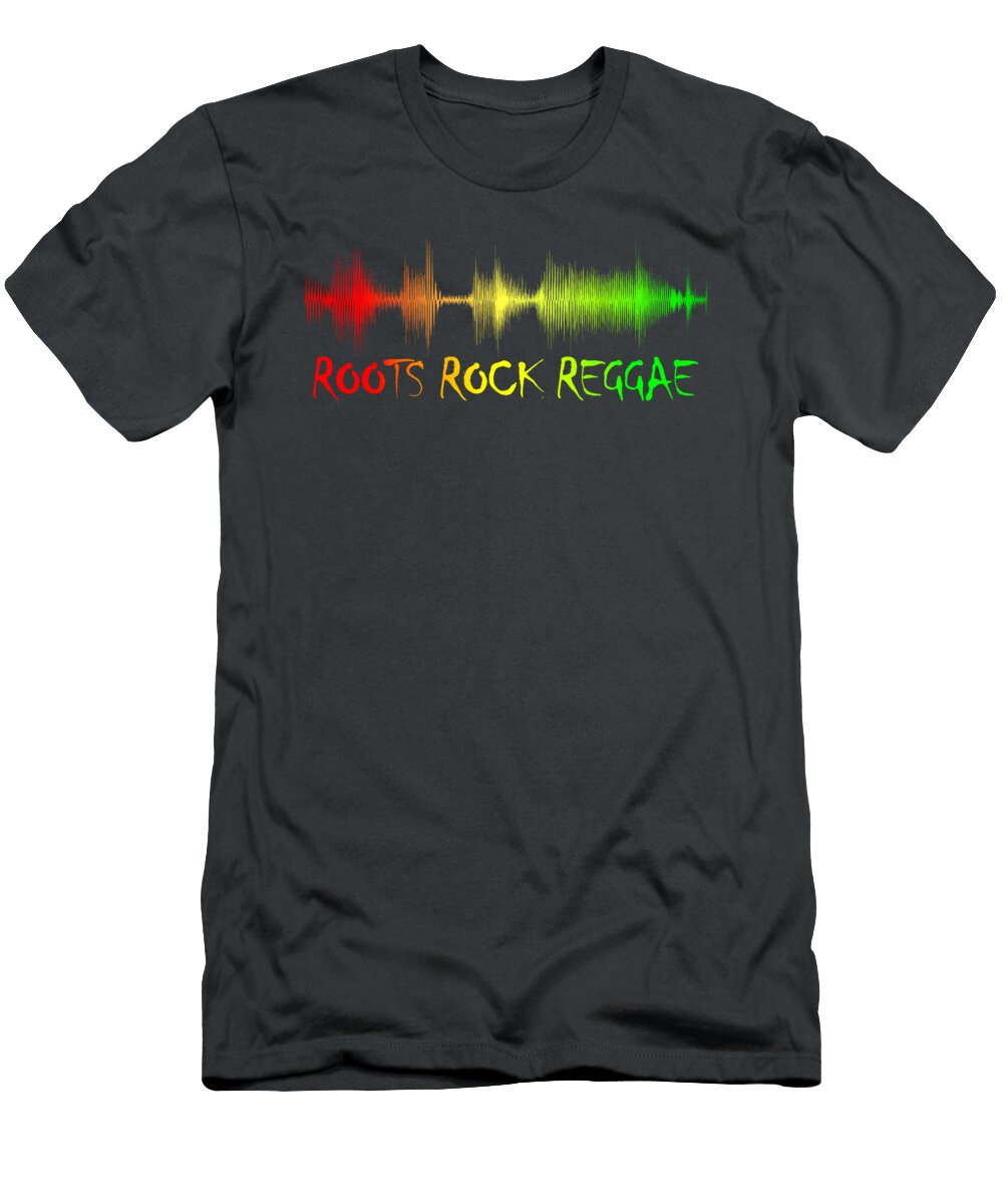 Roots Rock Reggae Sound Wave Umberto Barone T-Shirt