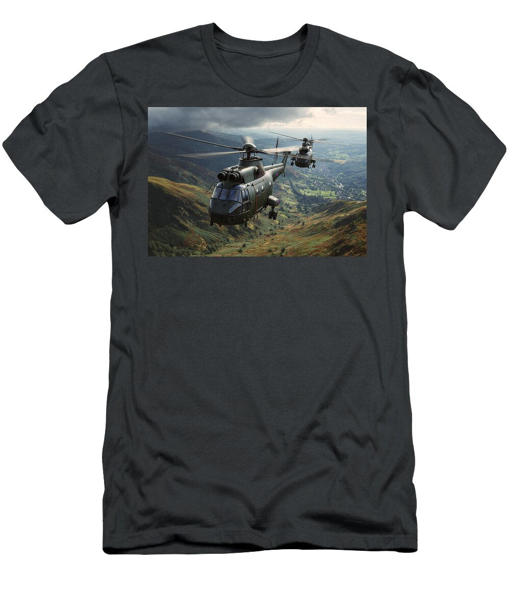 Rotors and Moor Start Aviation T-Shirt