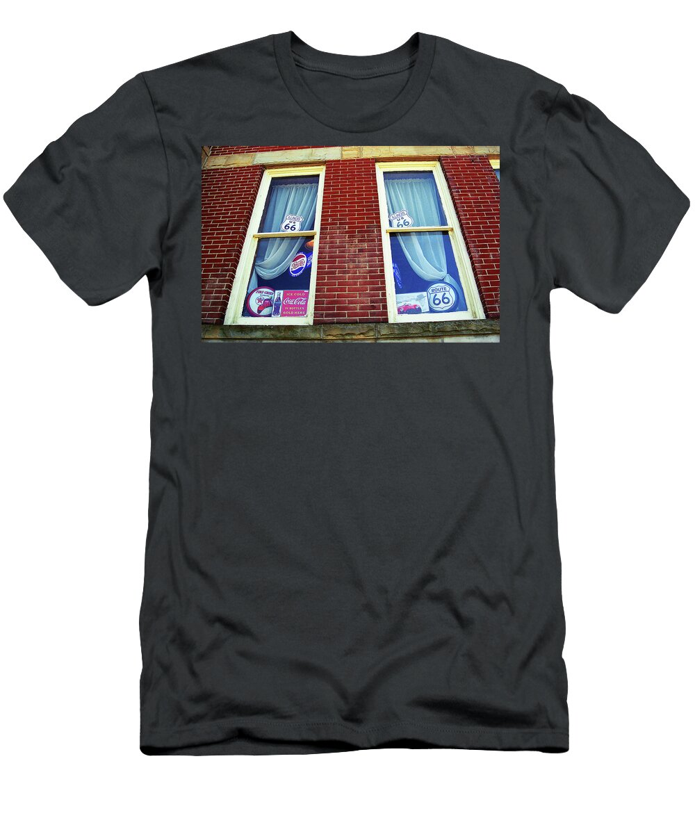 Route 66 Windows 2005 Frank Romeo T-Shirt