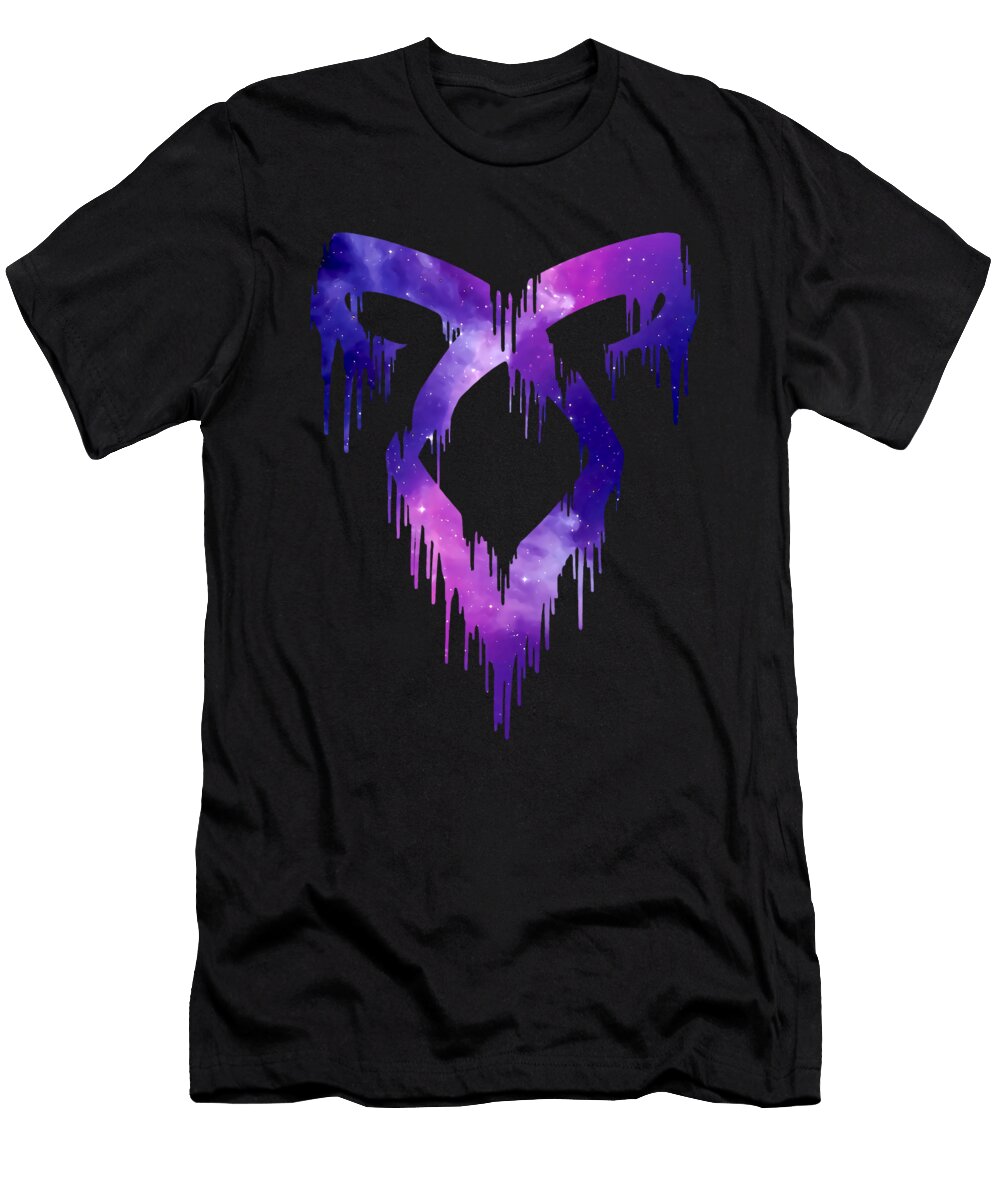 Runes Shadowhunter Purple Travvis Medura T-Shirt