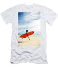 Running with Surfboard Dana Edmunds T-Shirt