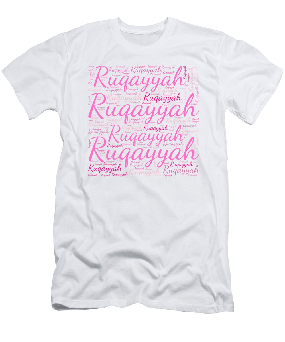Ruqayyah Names Without Frontiers Vidddie Publyshd T-Shirt