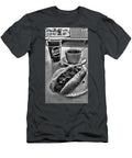 Rutts Hut Chili Dog 2 Black and White Paul Ward T-Shirt