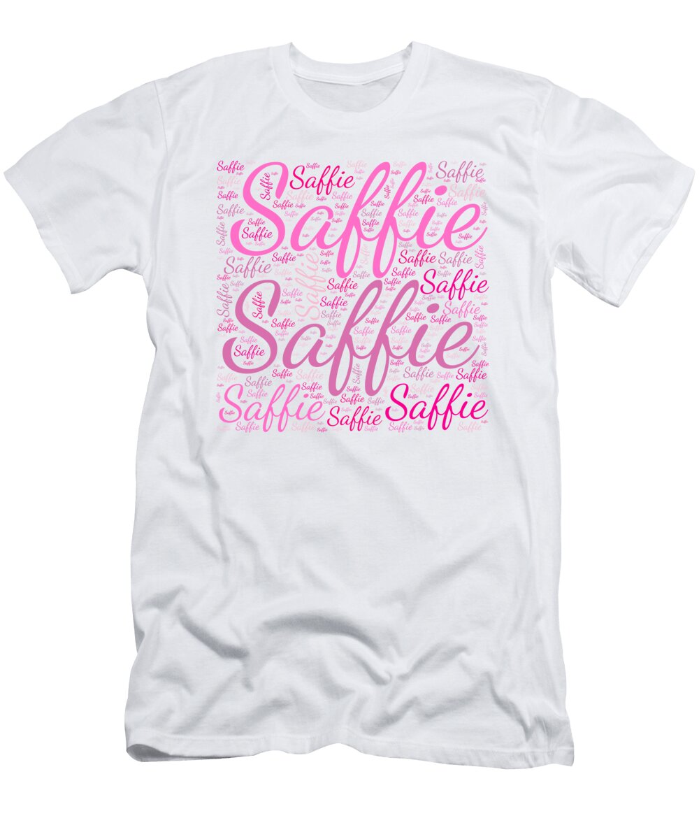 Saffie Names Without Frontiers Vidddie Publyshd T-Shirt
