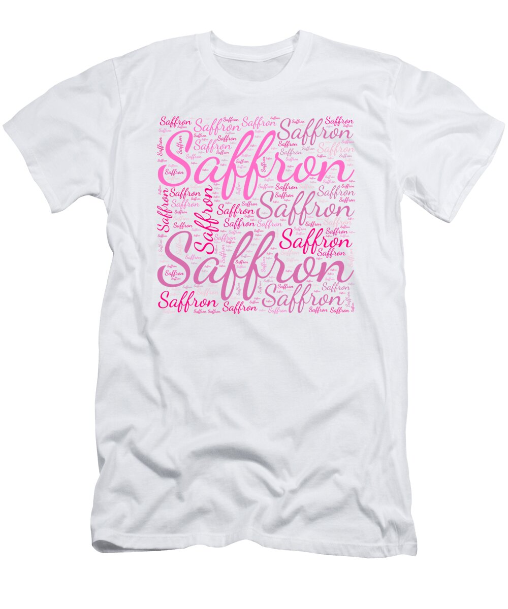 Saffron Names Without Frontiers Vidddie Publyshd T-Shirt
