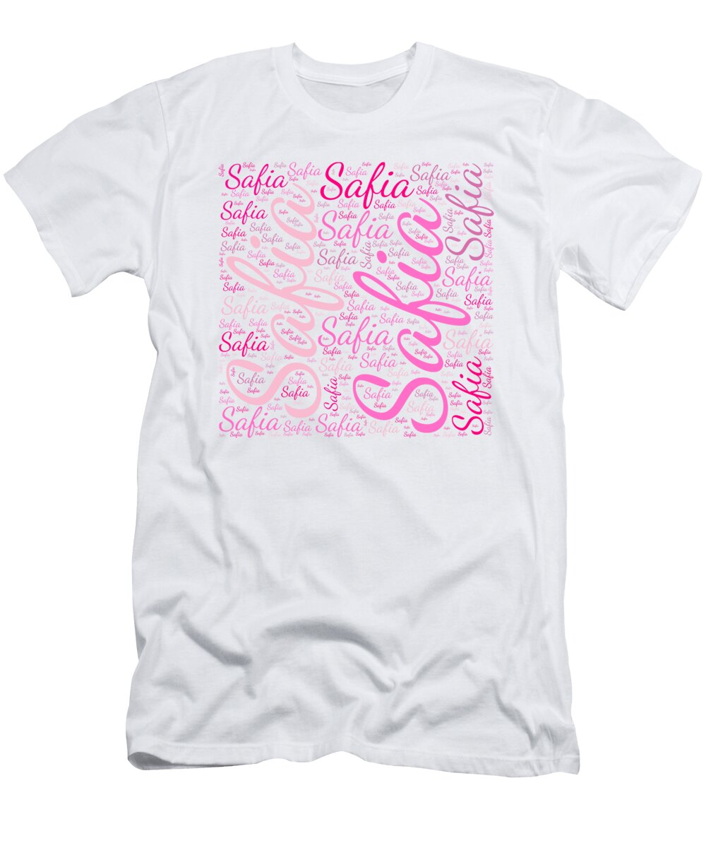 Safia Names Without Frontiers Vidddie Publyshd T-Shirt