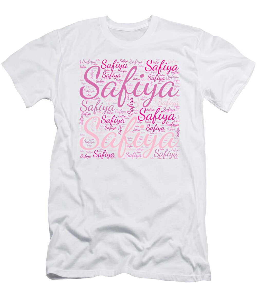 Safiya Names Without Frontiers Vidddie Publyshd T-Shirt