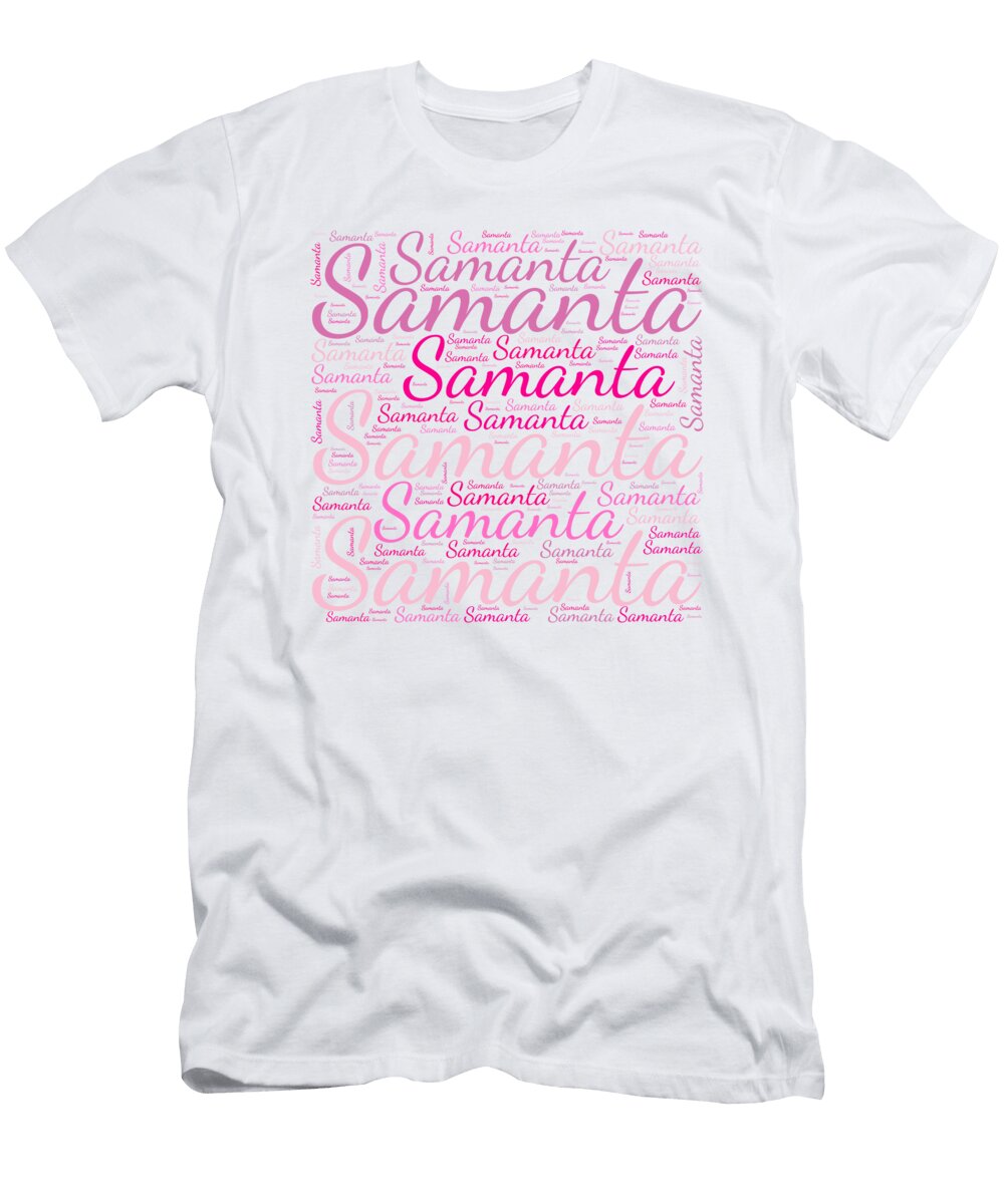 Samanta Names Without Frontiers Vidddie Publyshd T-Shirt