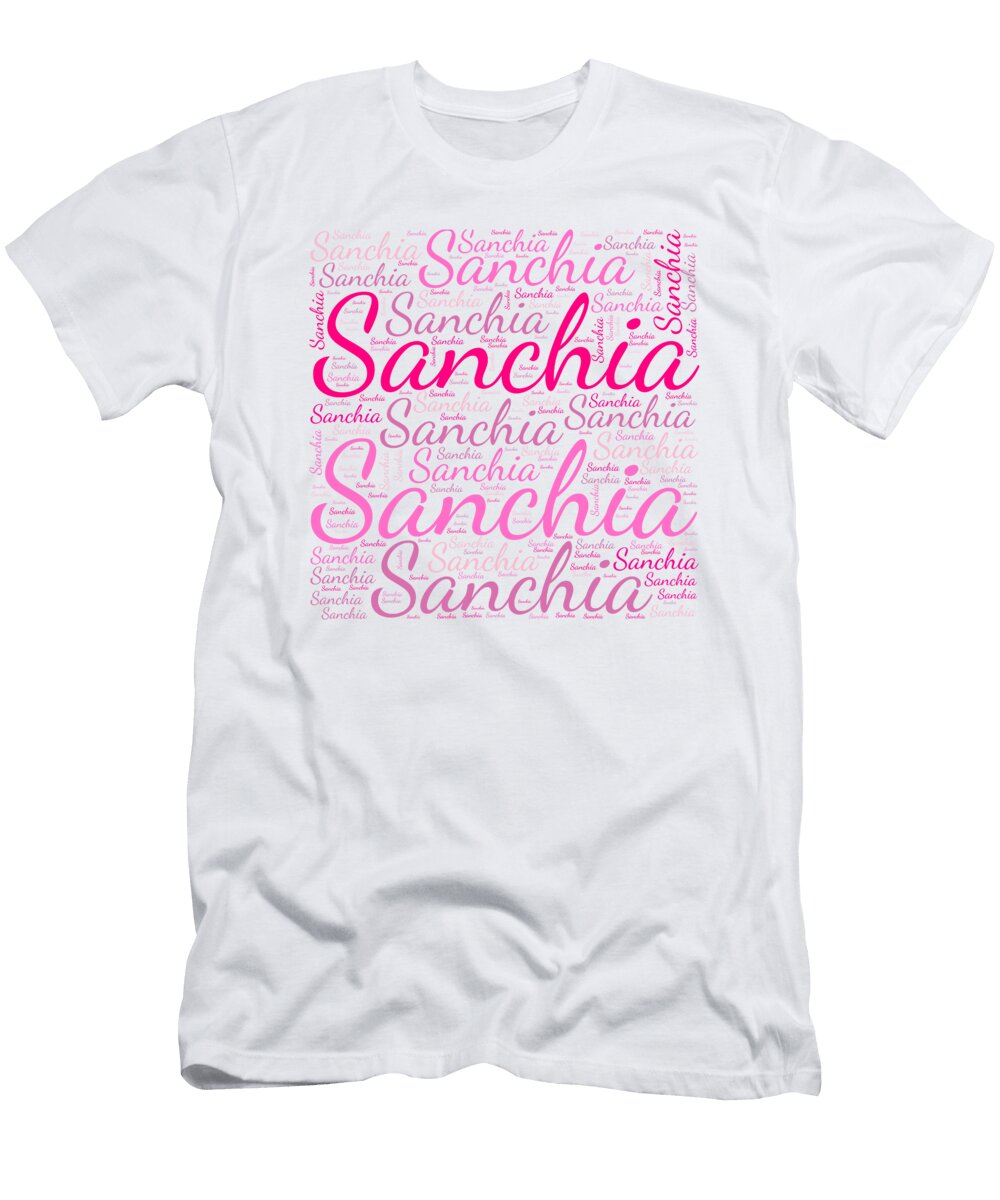 Sanchia Names Without Frontiers Vidddie Publyshd T-Shirt