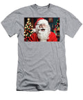 Santa Claus Helper Close Up on Background for Christmas and New Year Designs Talha Khan T-Shirt