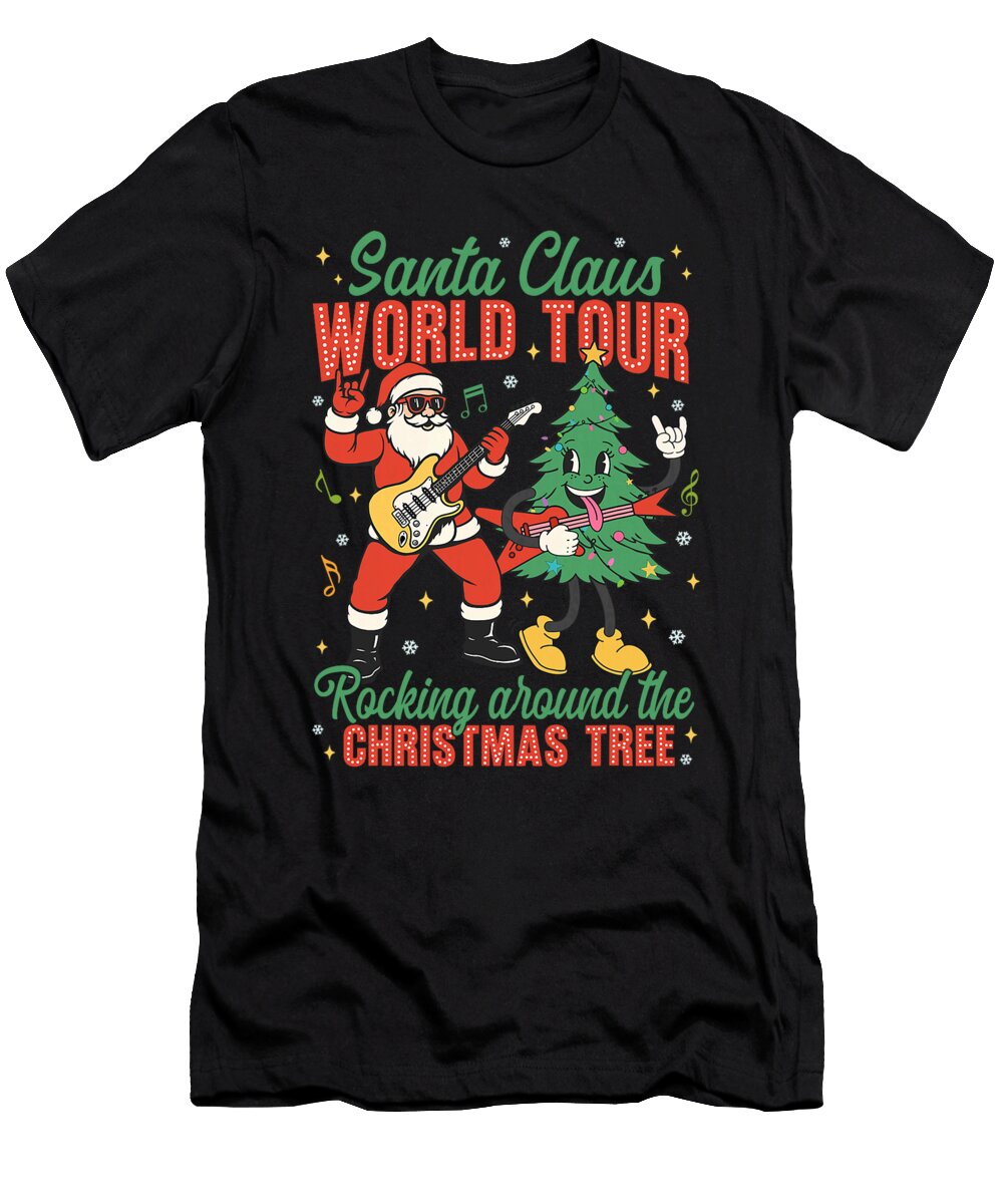 Santa Claus World Tour Rocking Around the Tree Sophie Eleanor T-Shirt