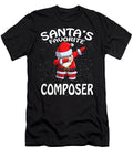 Santas Favorite Composer Christmas Xmas Thepassionshop T-Shirt
