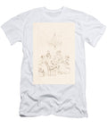Satan and Three Men At a Table Auguste Hervieu T-Shirt