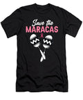 Save the Maracas Breast Cancer Mexican Sombrero Gift Thomas Larch T-Shirt