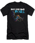Saxophones Rock Jazz Instrument Band Player Gift Thomas Larch T-Shirt
