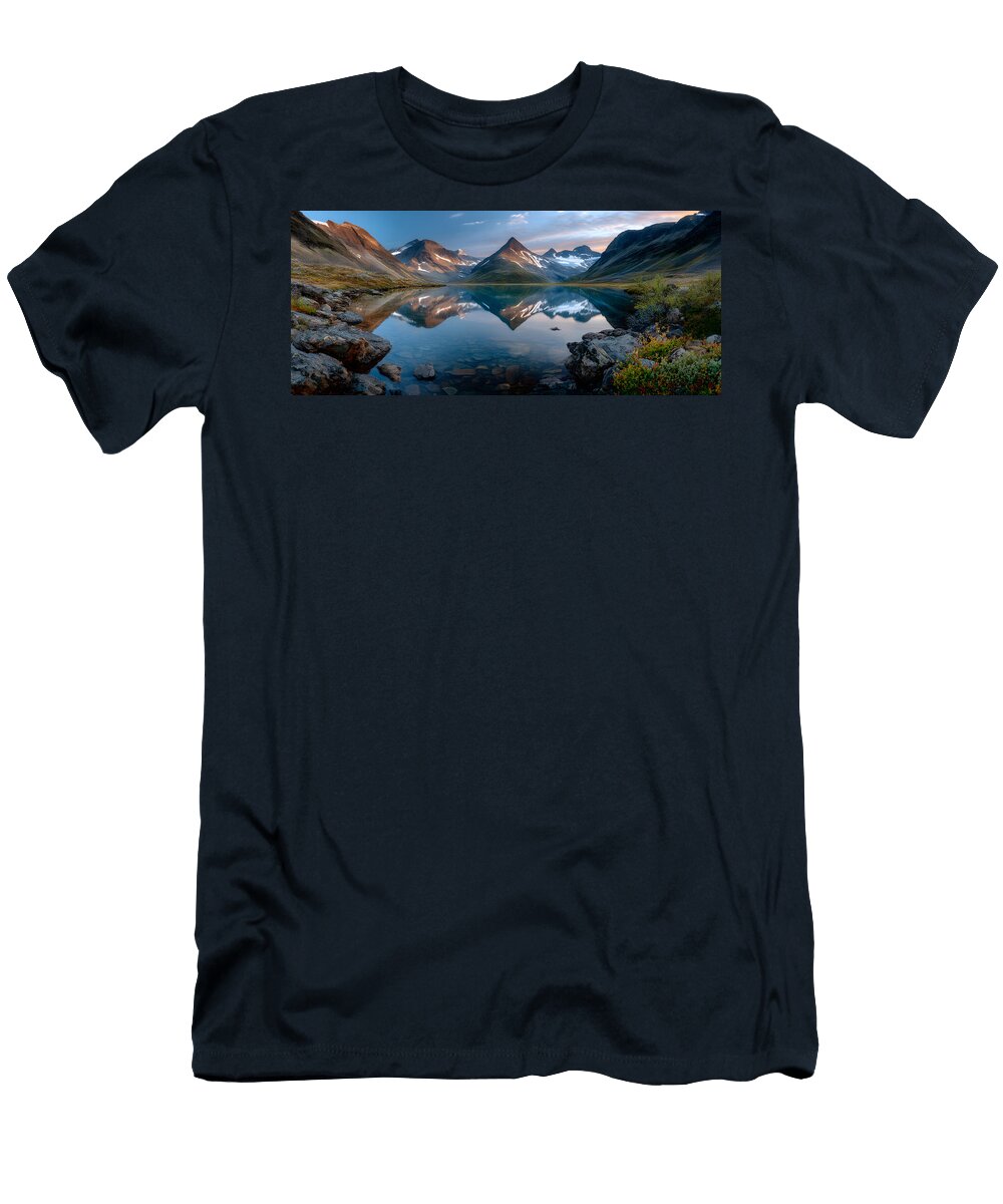 Scandinavian Wilderness Panorama Sven Andersen T-Shirt