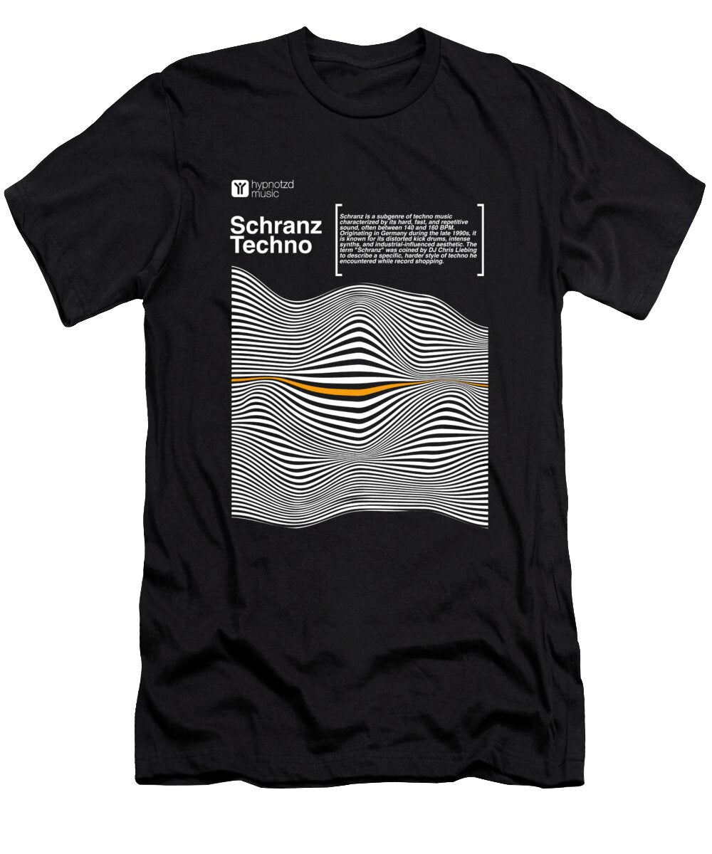 Schranz Techno Optical Mesh Design for Underground Minimal Ravers Paulo Silveira T-Shirt