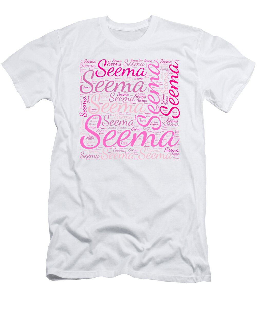 Seema Names Without Frontiers Vidddie Publyshd T-Shirt