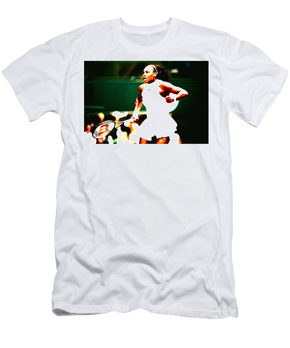 Serena Williams 1c Brian Reaves T-Shirt