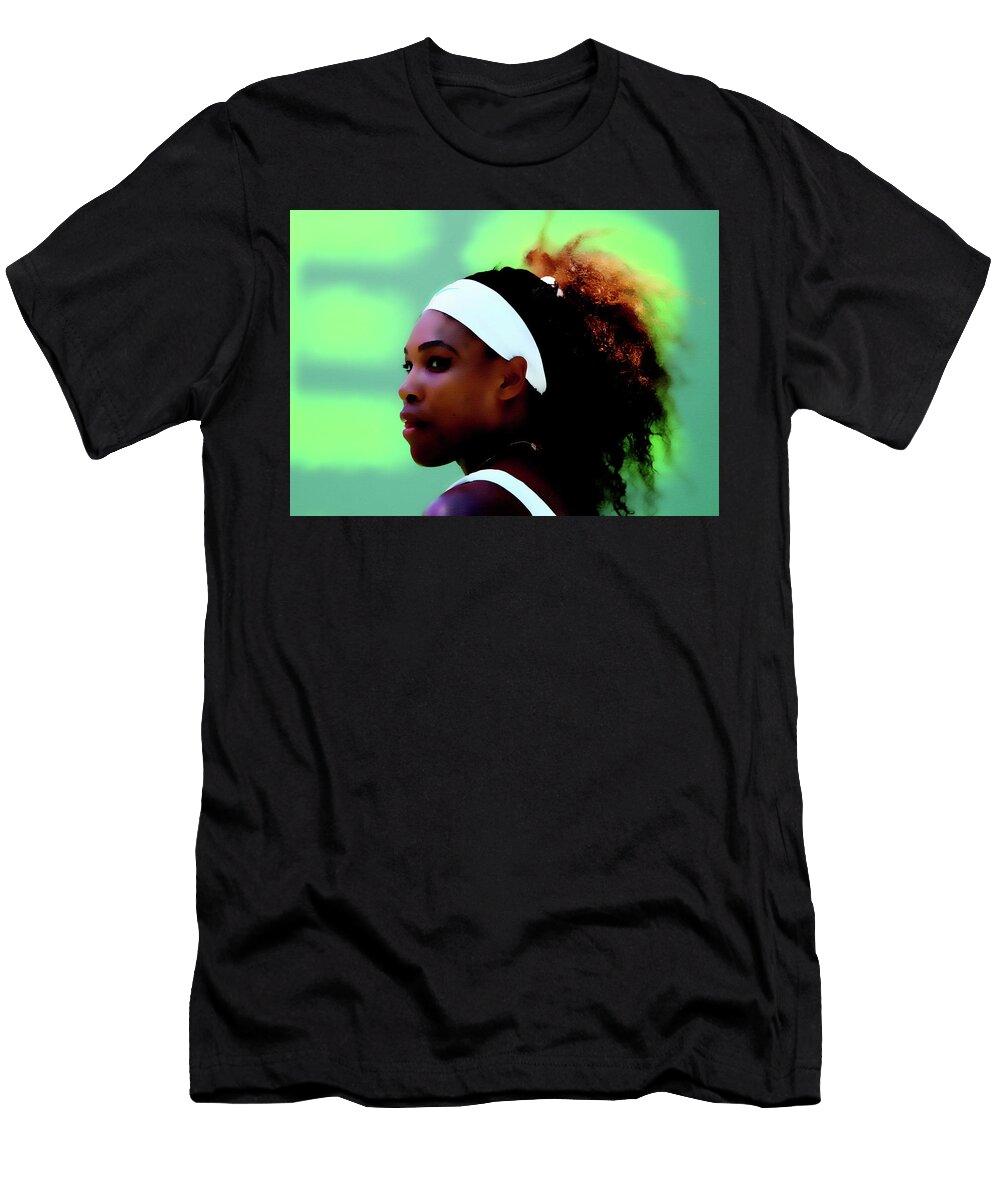 Serena Williams 5e Brian Reaves T-Shirt