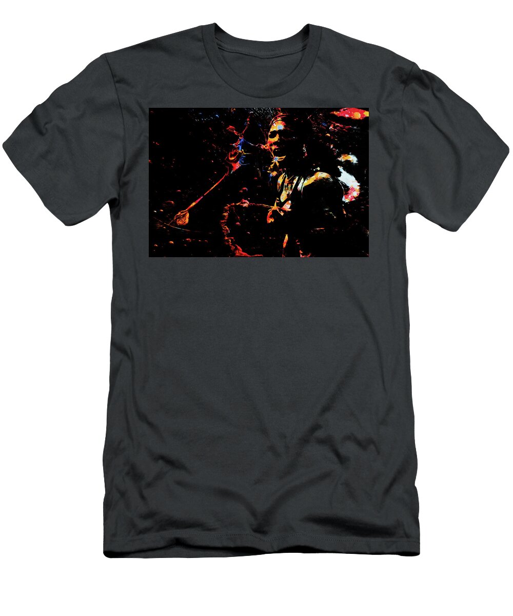 Serena Williams Making a Splash 1a Brian Reaves T-Shirt