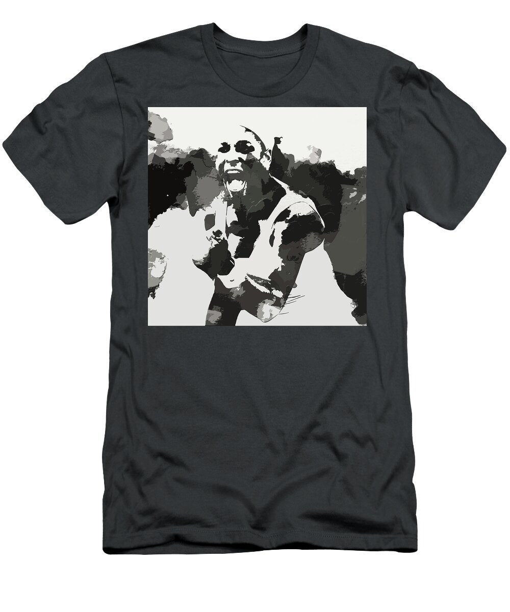 Serena Williams on Top of Her Game Brian Reaves T-Shirt