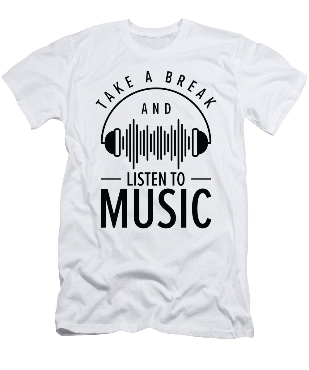 Serenity Music Lover Relaxing Break Inspirational Music Toms Store T-Shirt
