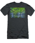 Serenity Prayer with Leaves and Water Nikolyn Mcdonald T-Shirt