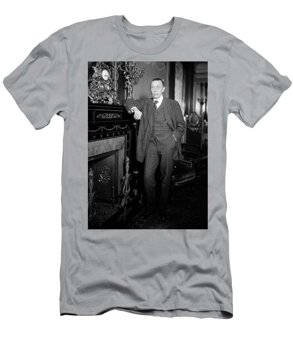 Sergei Rachmaninoff Portrait Circa 1915 War Is Hell Store T-Shirt