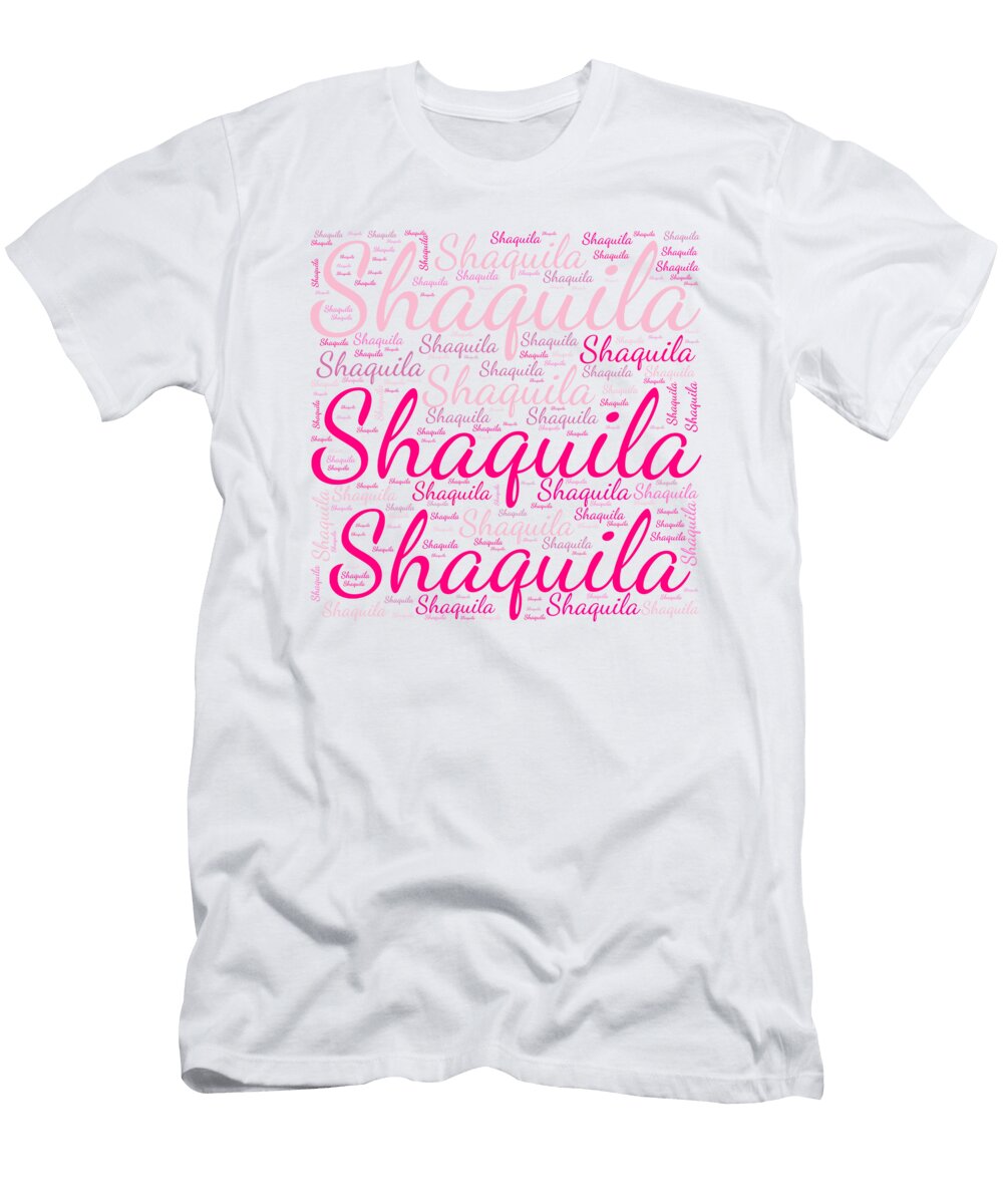 Shaquila Names Without Frontiers Vidddie Publyshd T-Shirt