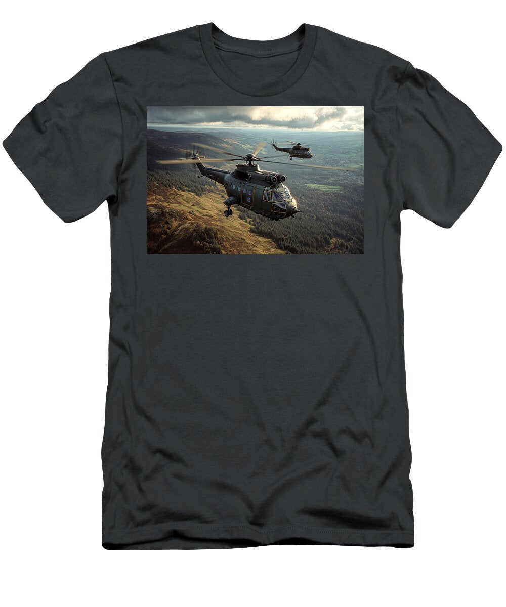 Side By Side in the Sky Start Aviation T-Shirt