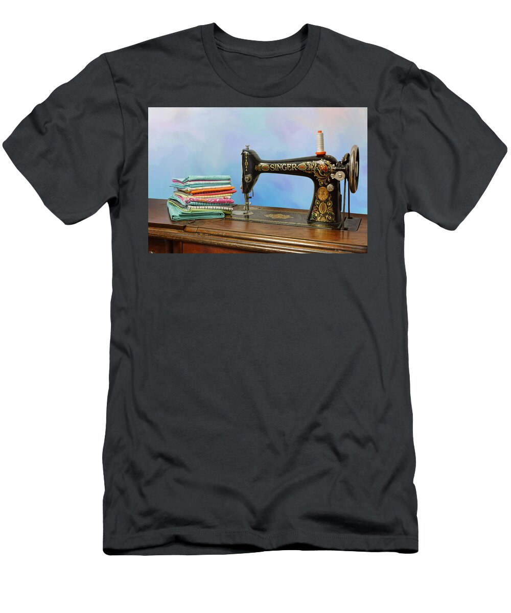 Singer Sewing Machine Nikolyn Mcdonald T-Shirt