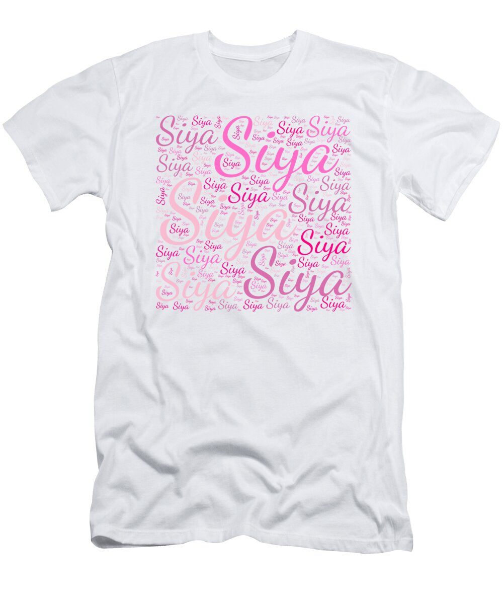 Siya Names Without Frontiers Vidddie Publyshd T-Shirt
