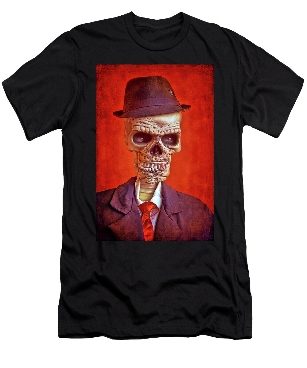 Skeleton Man Nikolyn Mcdonald T-Shirt