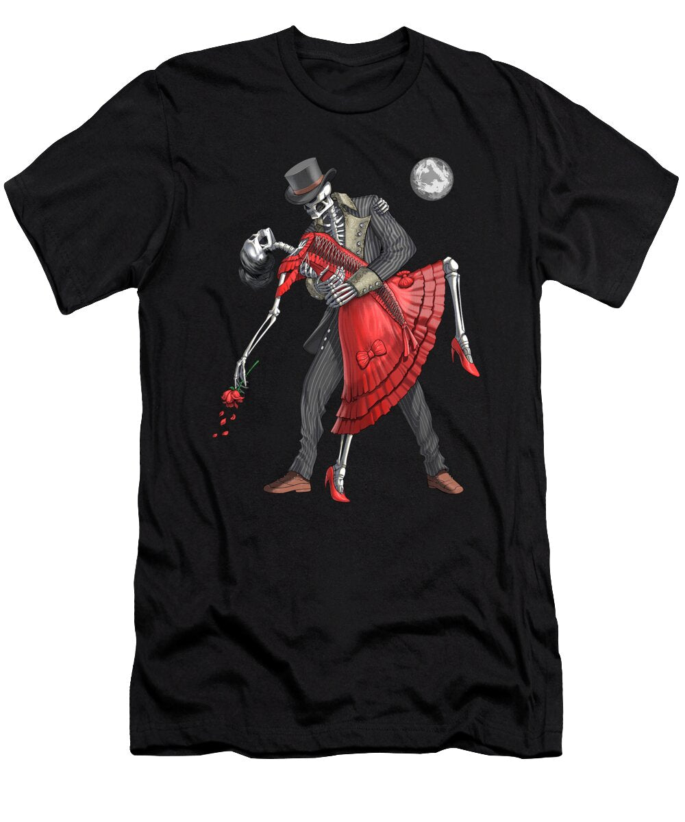 Skeletons Dancing Nikolay Todorov T-Shirt