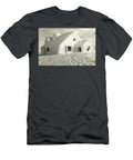 Ski Chalet Covered in Snow American School T-Shirt