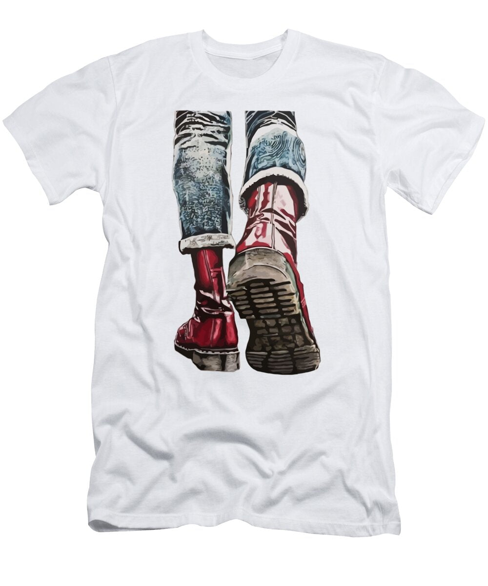 Skinhead Boots Michelle Blue T-Shirt