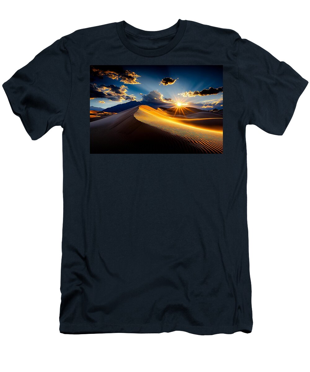 Sky Over the Dunes Sven Andersen T-Shirt
