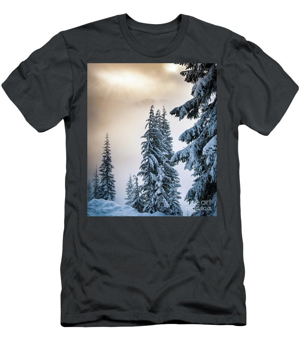 Skyline Lake Forest January Inge Johnsson T-Shirt