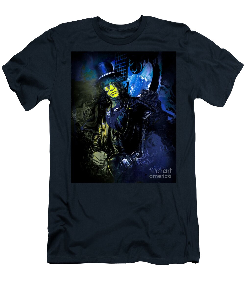 Slash the Guitarist Gull G T-Shirt
