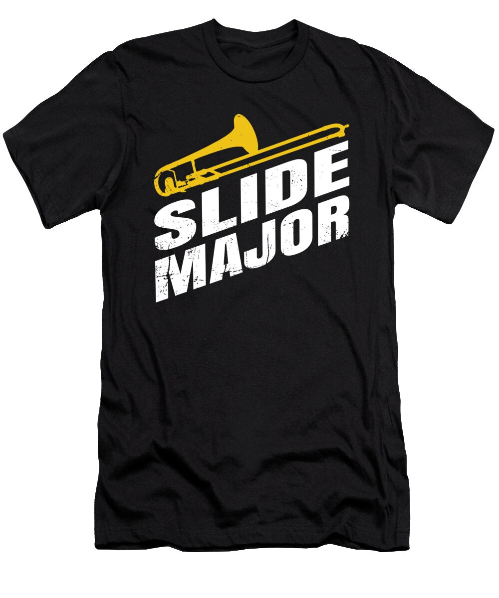 Slide Major Trombone Player Tombonist Me T-Shirt