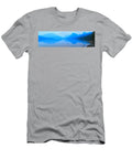 Smokey Sunset At Lake Mcdonald Adam Jewell T-Shirt