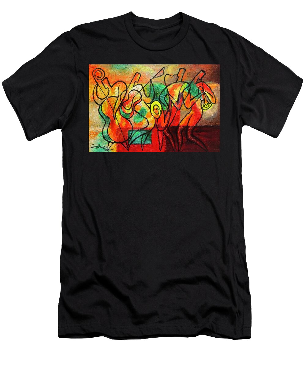 Smooth Jazz for Relaxing Leon Zernitsky T-Shirt