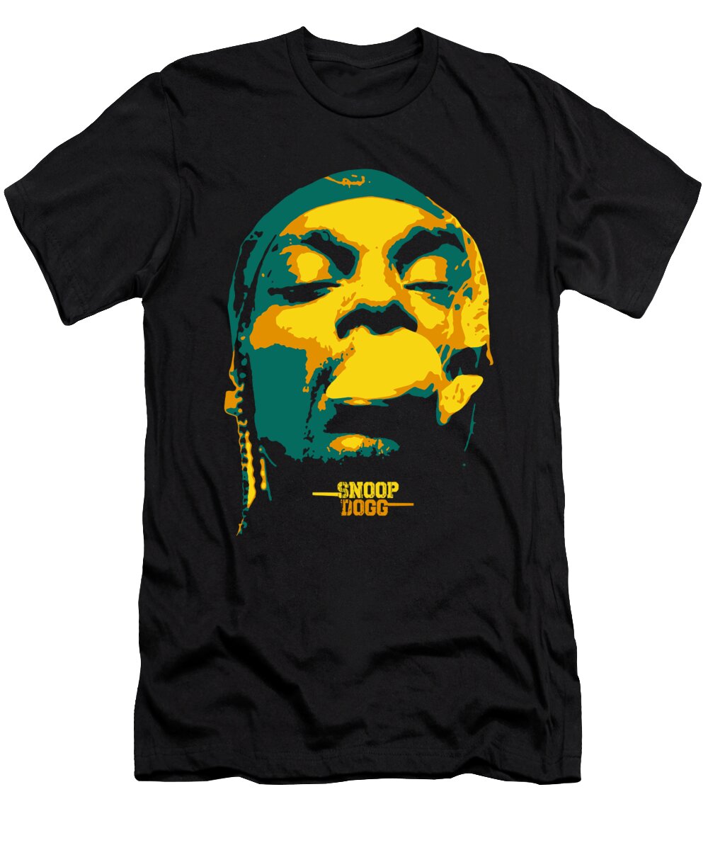 Snoop Dogg Calvin Cordozar Broadus Jr Snoop Lion American Rapper Pop Art Andika Bahtiar T-Shirt