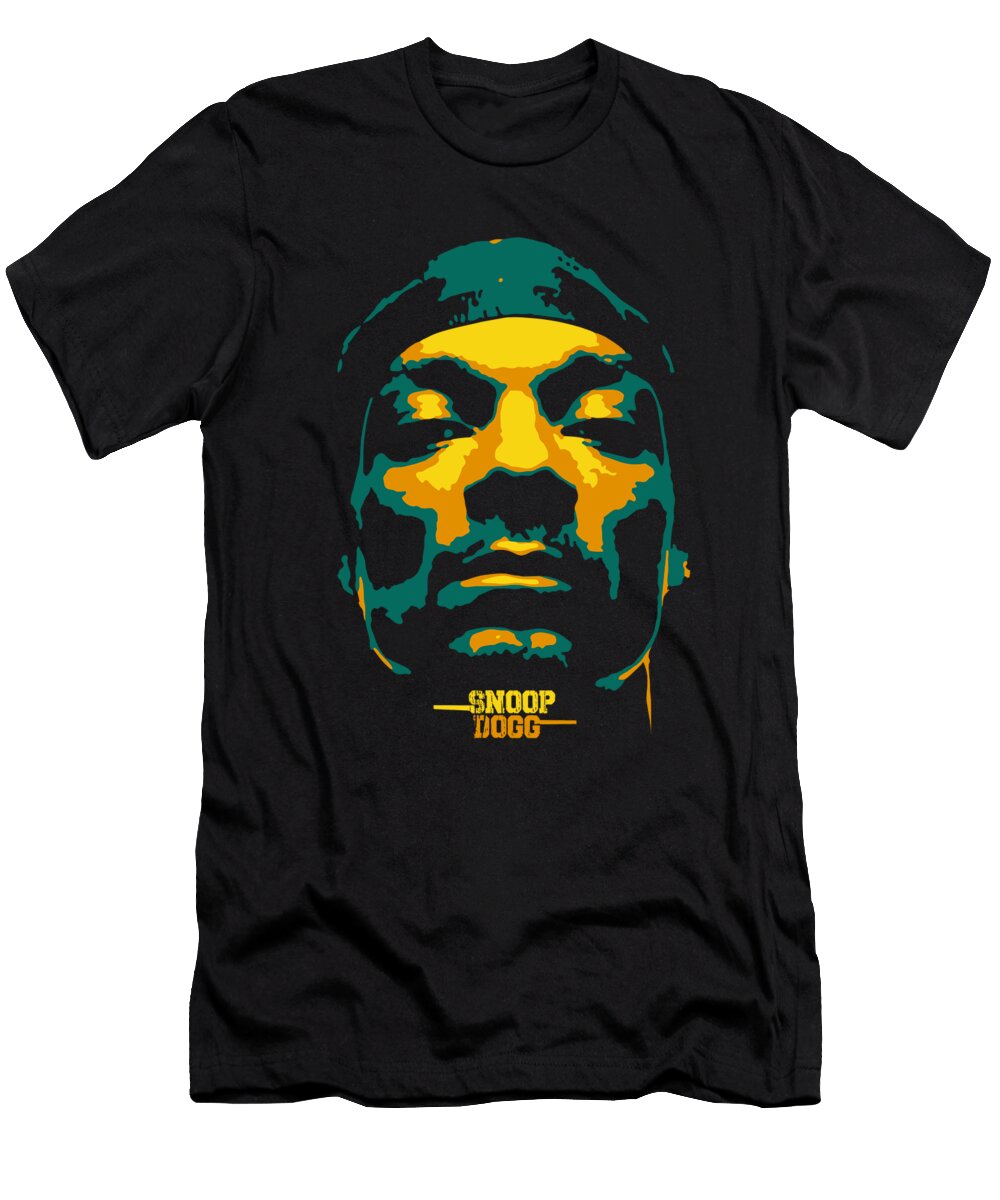 Snoop Dogg Calvin Cordozar Broadus Jr Snoop Lion American Rapper Pop Art V2 Andika Bahtiar T-Shirt
